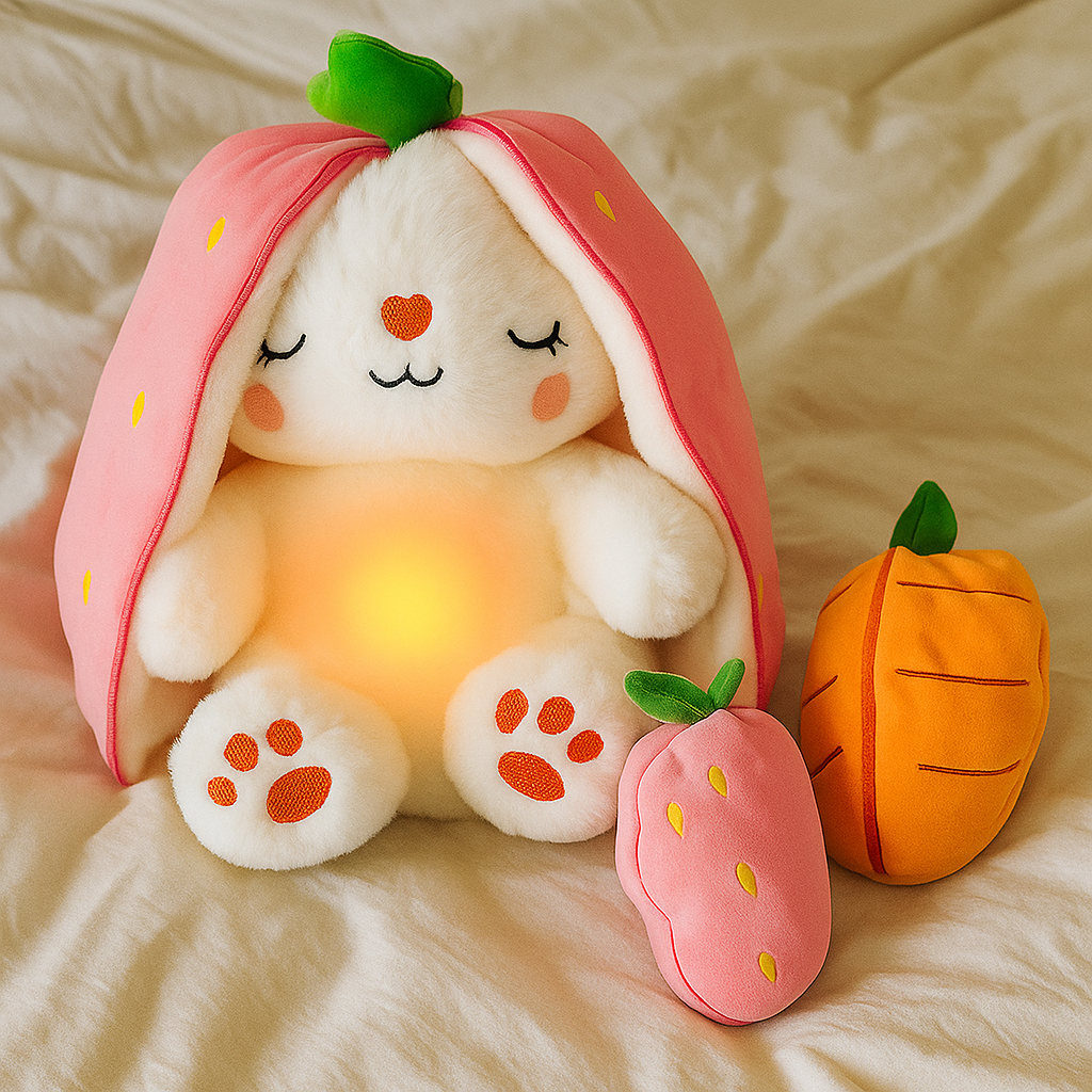 Fruity Breathing Bunny Soft Plush