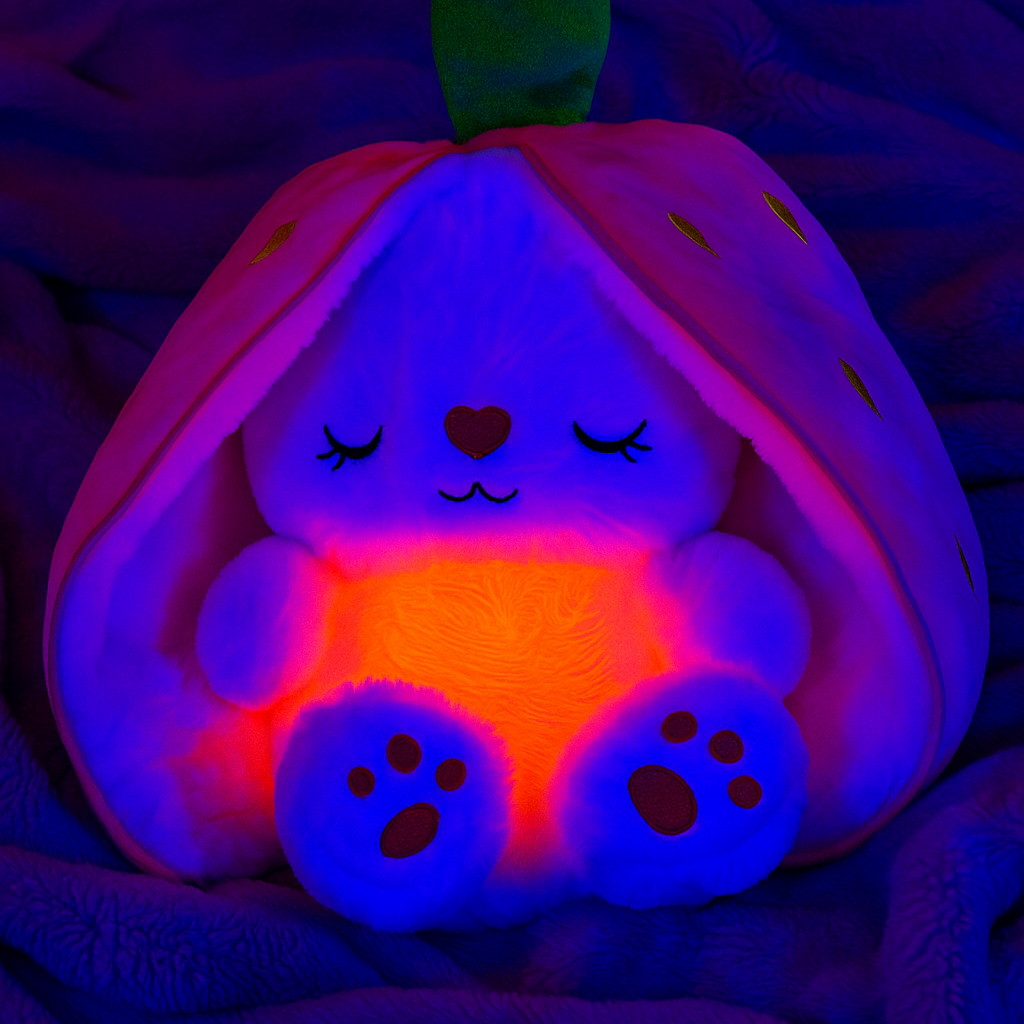Fruity Breathing Bunny Soft Plush
